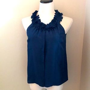 J Crew embellished tank blouse